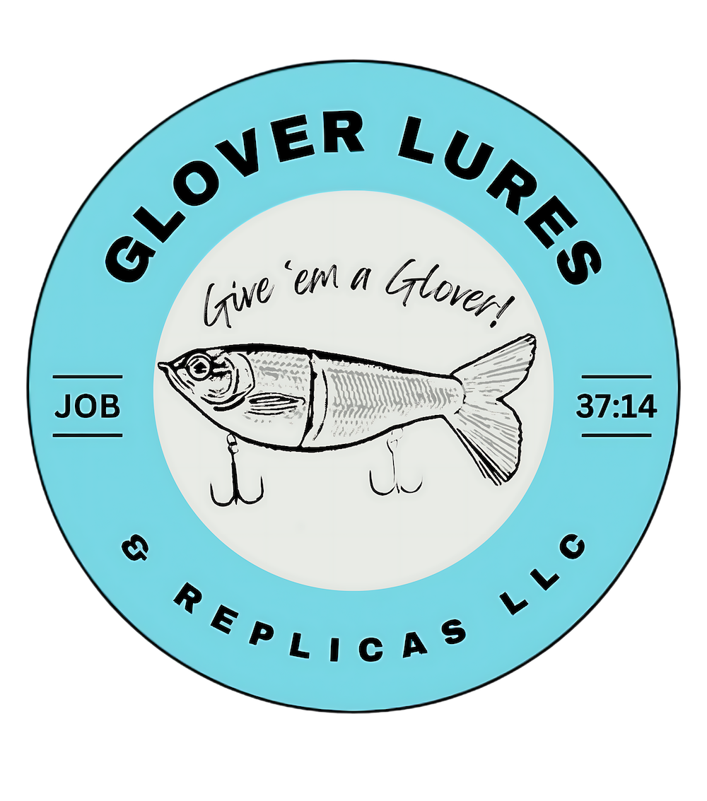 Logo for Glover Lures and Replicas